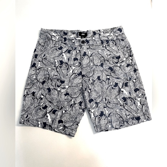 NWOT Shorts 100% cotton navy blue - Picture 1 of 9